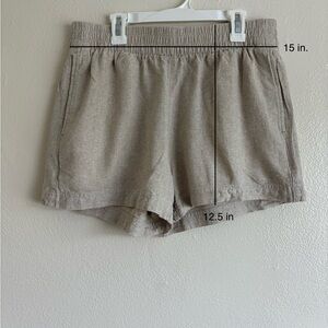 Old Navy High Waist Linen Shorts